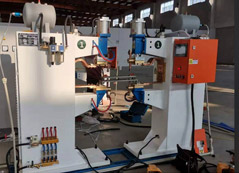 抱箍双头点焊机定制项目介绍 抱箍双头点焊机定制项目介绍