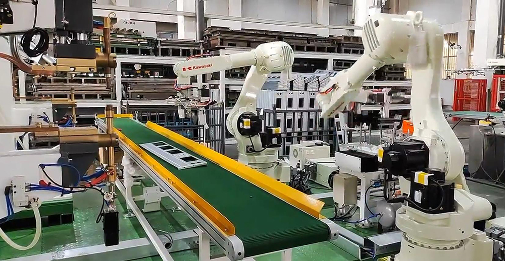 空调底板螺母凸焊工作站 空调底板螺母凸焊工作站