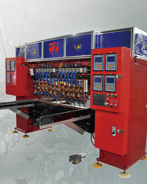 超市货架层板加强筋26点焊机小 超市货架层板加强筋26点焊机小