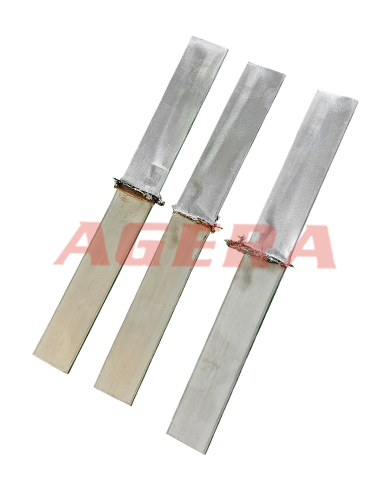 铜覆镍铝排对焊样品